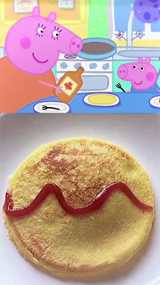 小猪佩奇做煎饼视频图标