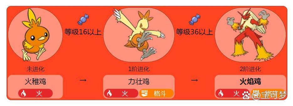 以鸡为原型的宝可梦
