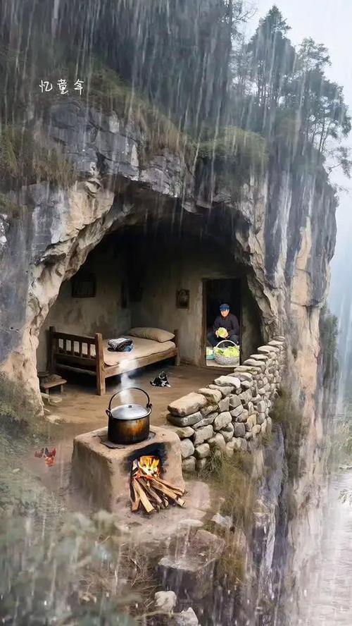 重生山林独居山洞