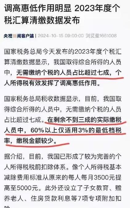 年入十万交多少个人所得税