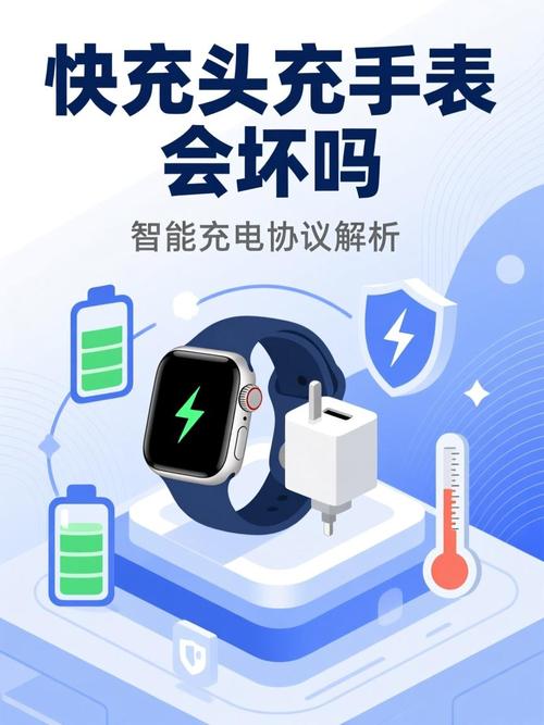 快充头充手表会坏吗