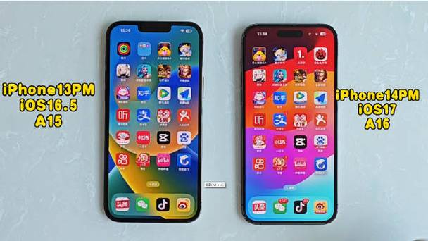ios17对比ios16流畅度测试