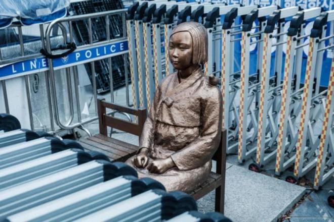 外交部谈日阻挠设慰安妇雕像截图