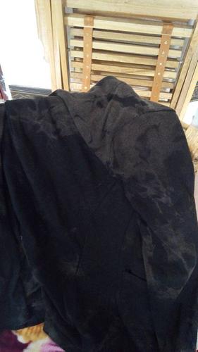 黑色衣服旧了