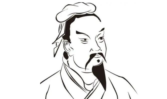 齐魏王和田鸡还有孙膑的简笔画吗