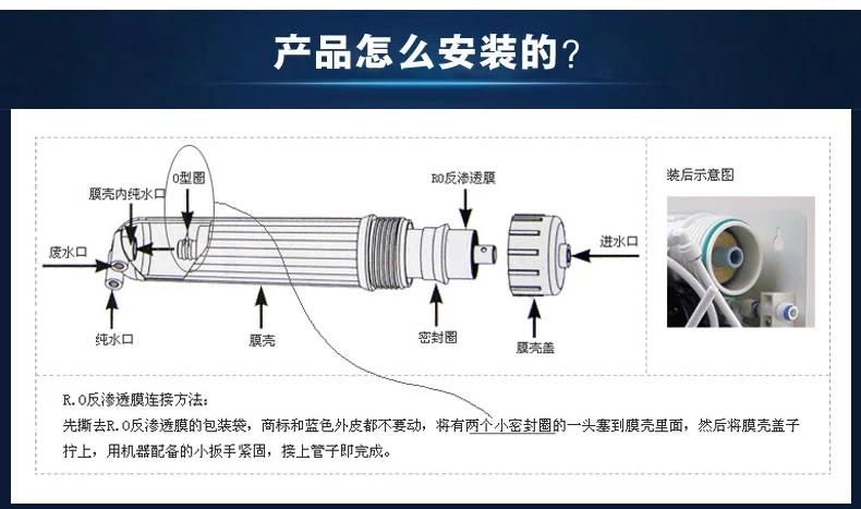 ro反渗透膜滤芯怎么拆卸
