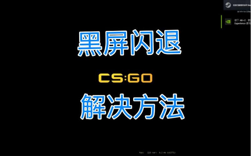 csgo国际服闪退黑屏解决方法