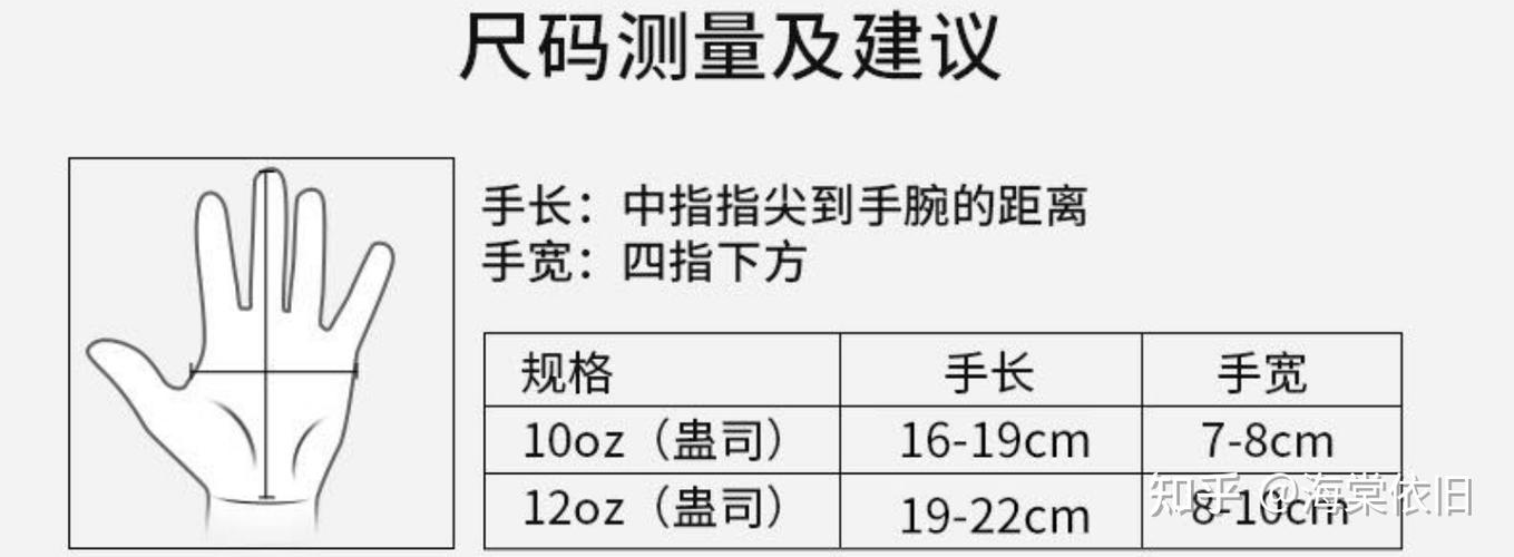 拳击手套尺码选择方法游戏截图