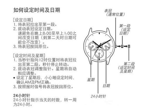 手表快了几分钟怎么调整
