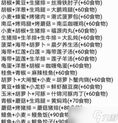 创造与魔法菜单