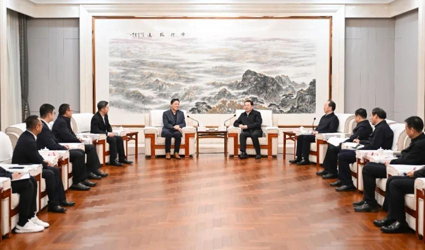 多位书记省长会见一外企高管截图