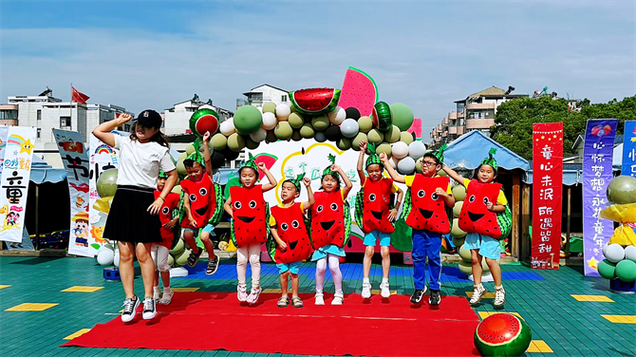 西瓜西瓜圆又圆幼儿园舞蹈