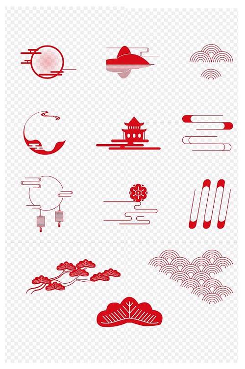 中国元素图标