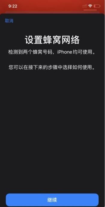 苹果11怎么设置双卡双待