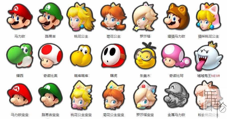 马里奥所有角色介绍视频