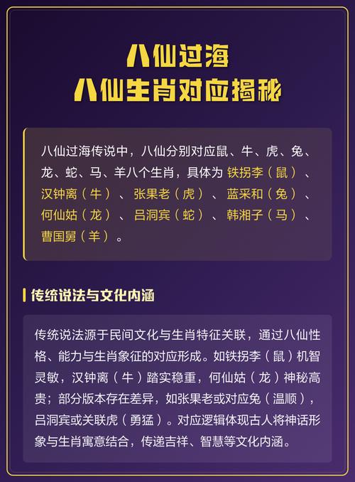 八仙过海指什么生肖最佳答案是什么