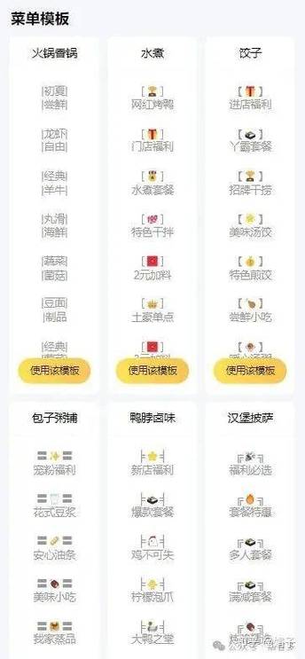 美团模拟排版图片