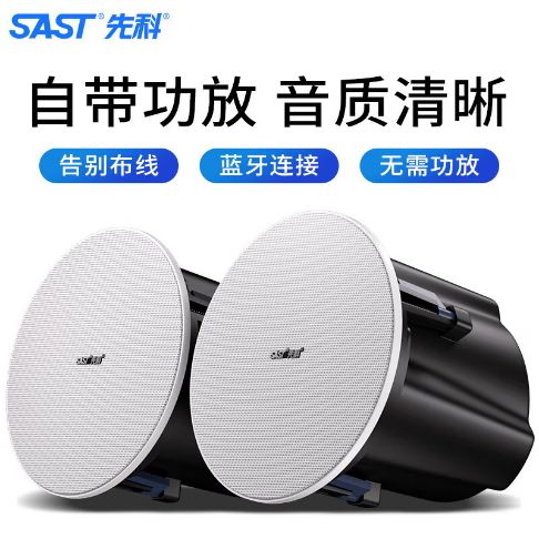 先科吸顶音箱怎么接线