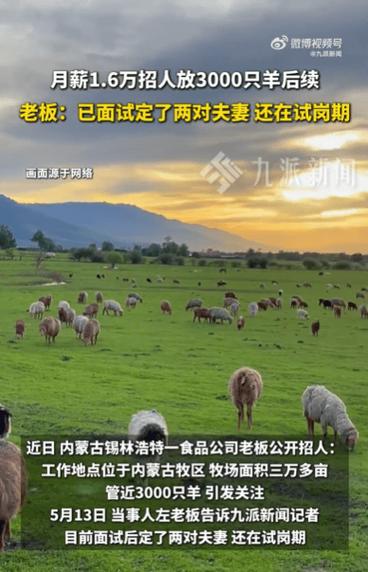 内蒙古放牧招工