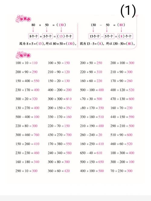 九年级数学计算题100道及答案图标