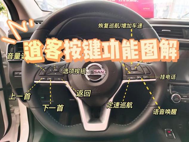 2011款逍客方向盘的按键