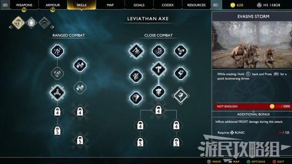 战神4全技能一览