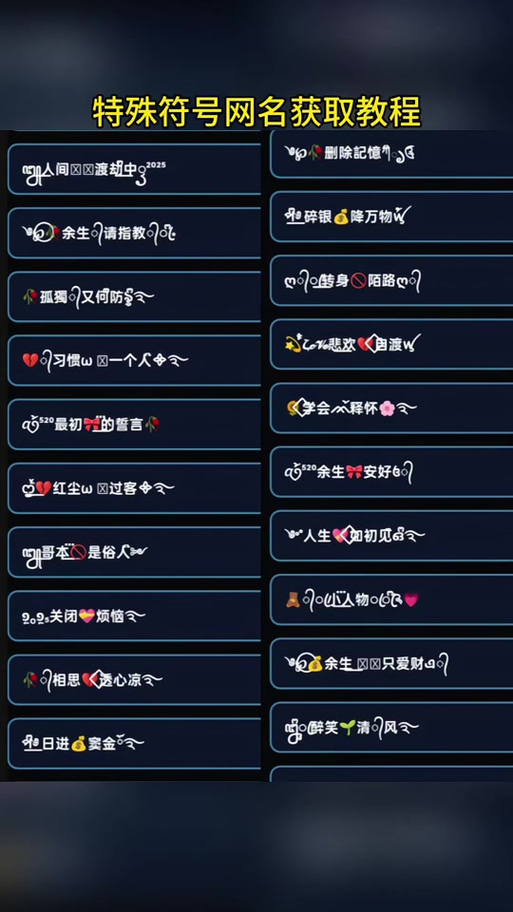 手机右上角的特殊符号大全
