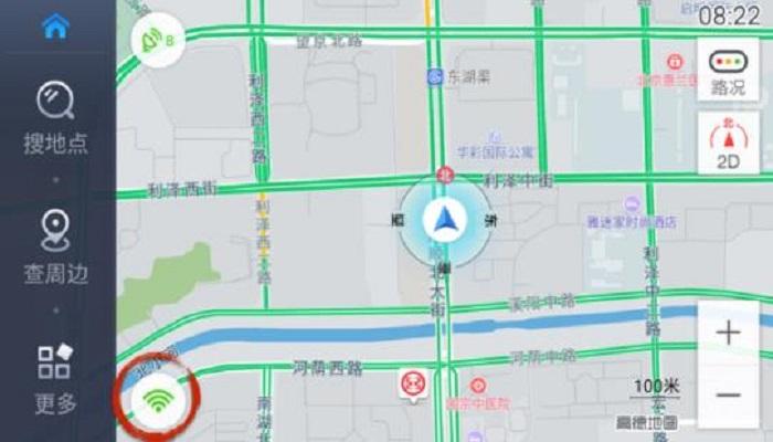 高德地图显示黄颜色什么意思