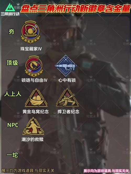 三角洲行动花来勋章