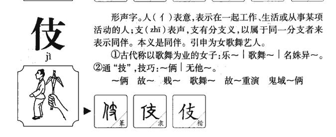 女伎的意思
