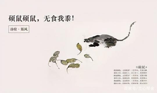 诗经硕鼠赏析