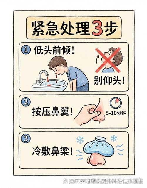 出鼻血了如何快速止血