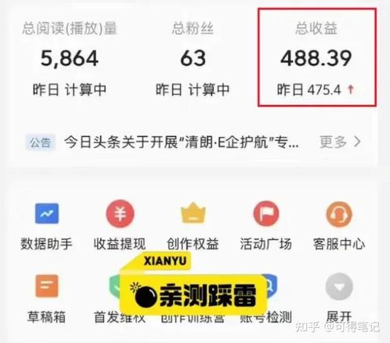 头条文章收益持续多少天