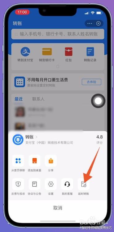 支付宝设置延迟到账,可以取消吗