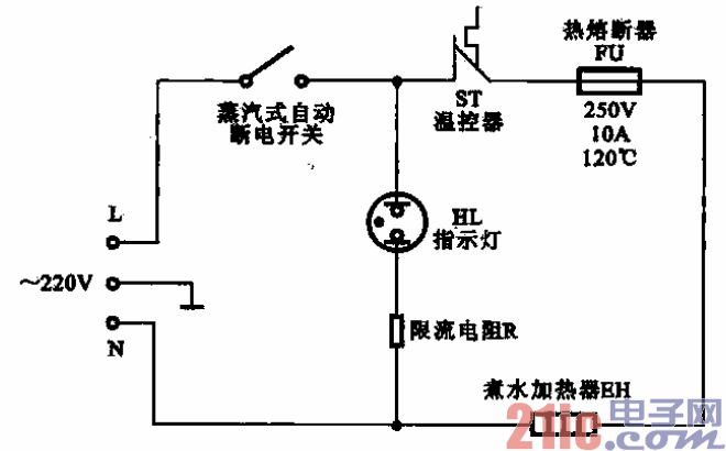 电热水壶温控开关原理