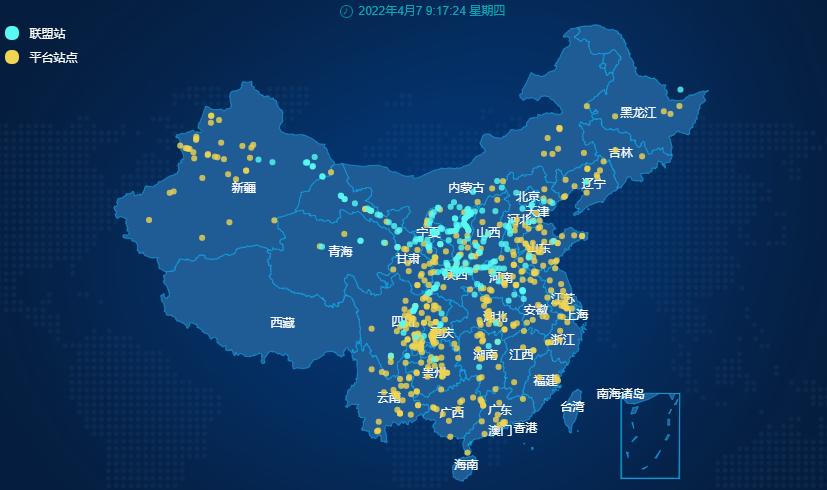 地图上标注不同颜色的标记