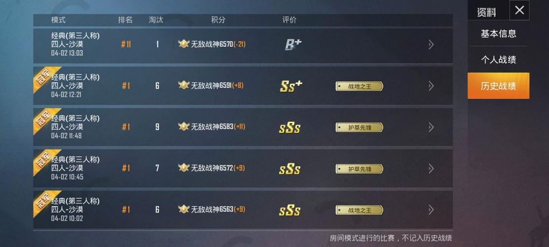 和平精英如何隐藏战绩图标