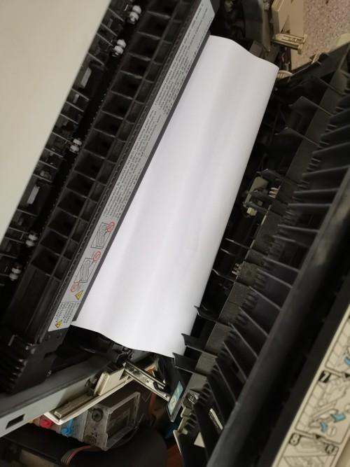 hp1005卡纸卡在定影处