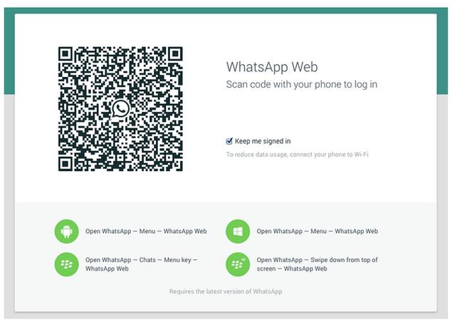 whatsapp二维码生成