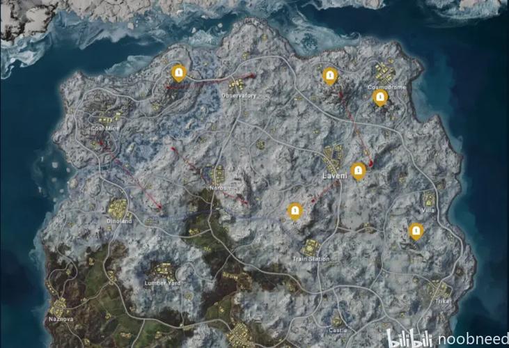 pubg的雪地地图删了吗