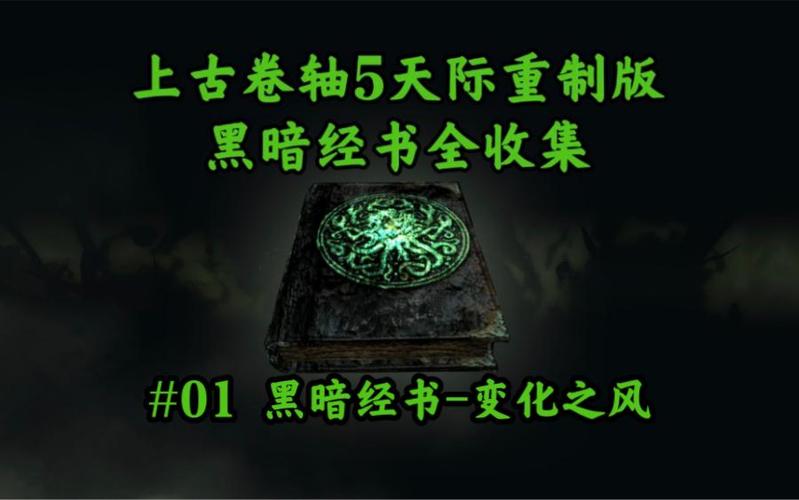上古卷轴5黑暗经书全收集