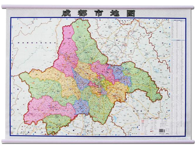成都市地图全图图标