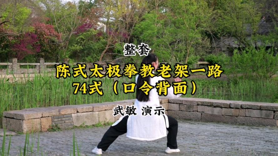 老架74式太极拳教学视频教程