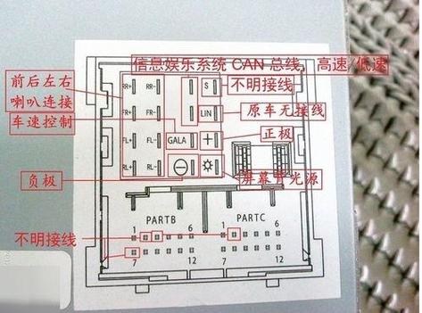大众CD机接线图