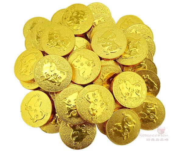 圆形大金币巧克力