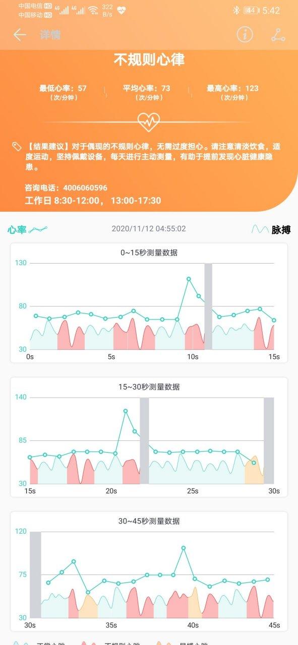 华为手环心率异常提醒亲友截图