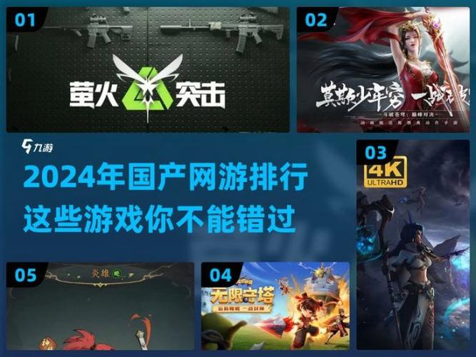 2024网游排行榜前十名