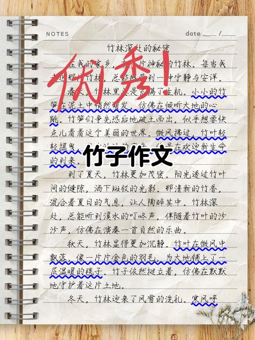 这样的野竹让你联想到什么作业帮