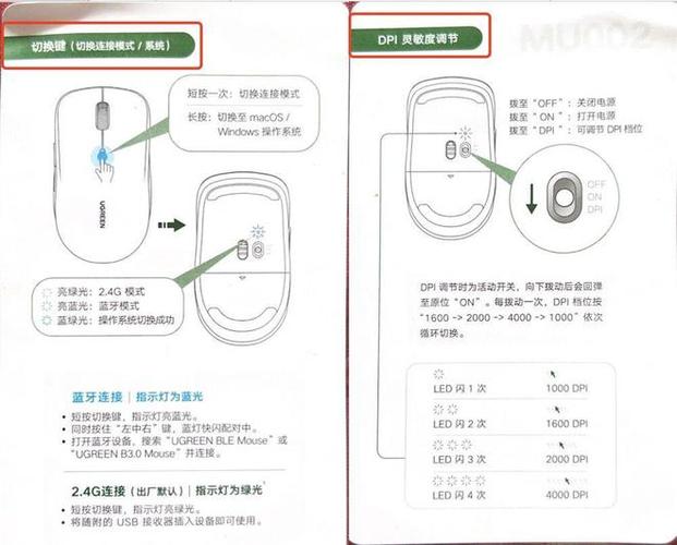ugreen蓝牙鼠标连接方法