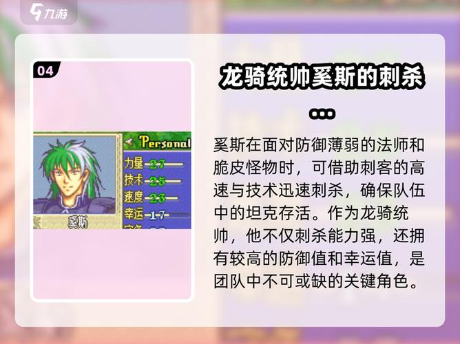 烈火之剑十大必练人物